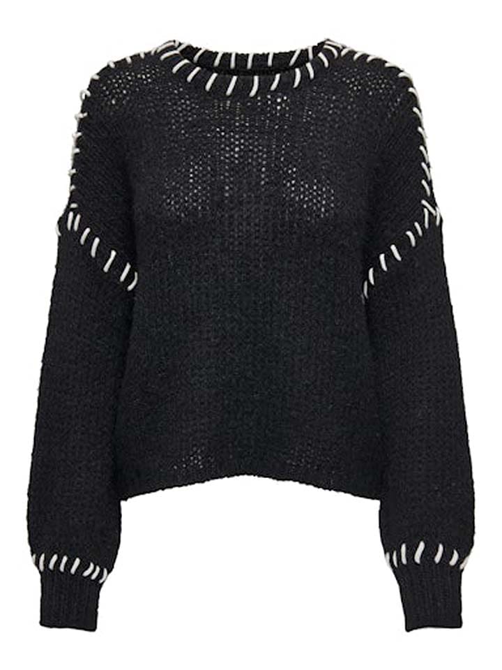 ONLY Pullover in Schwarz günstig kaufen