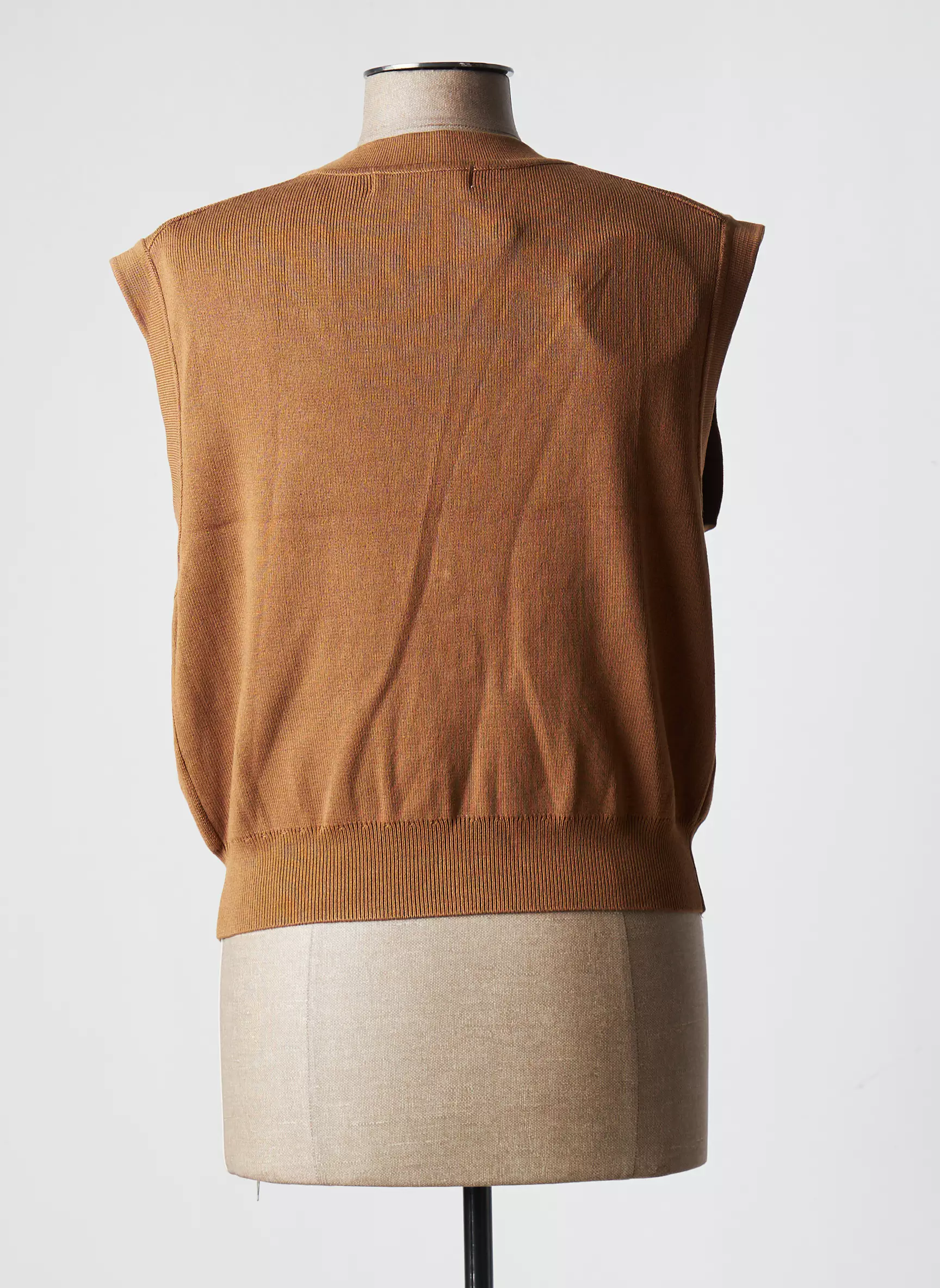 Capsule Gilet Femme couleur marron
