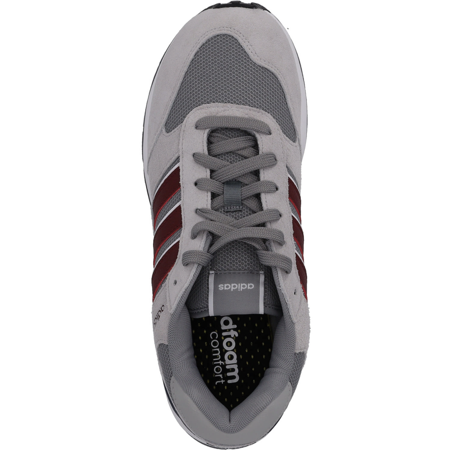 Adidas Run 80s M, Sneakers Low, Herren, grey three/shadow red/shadow n