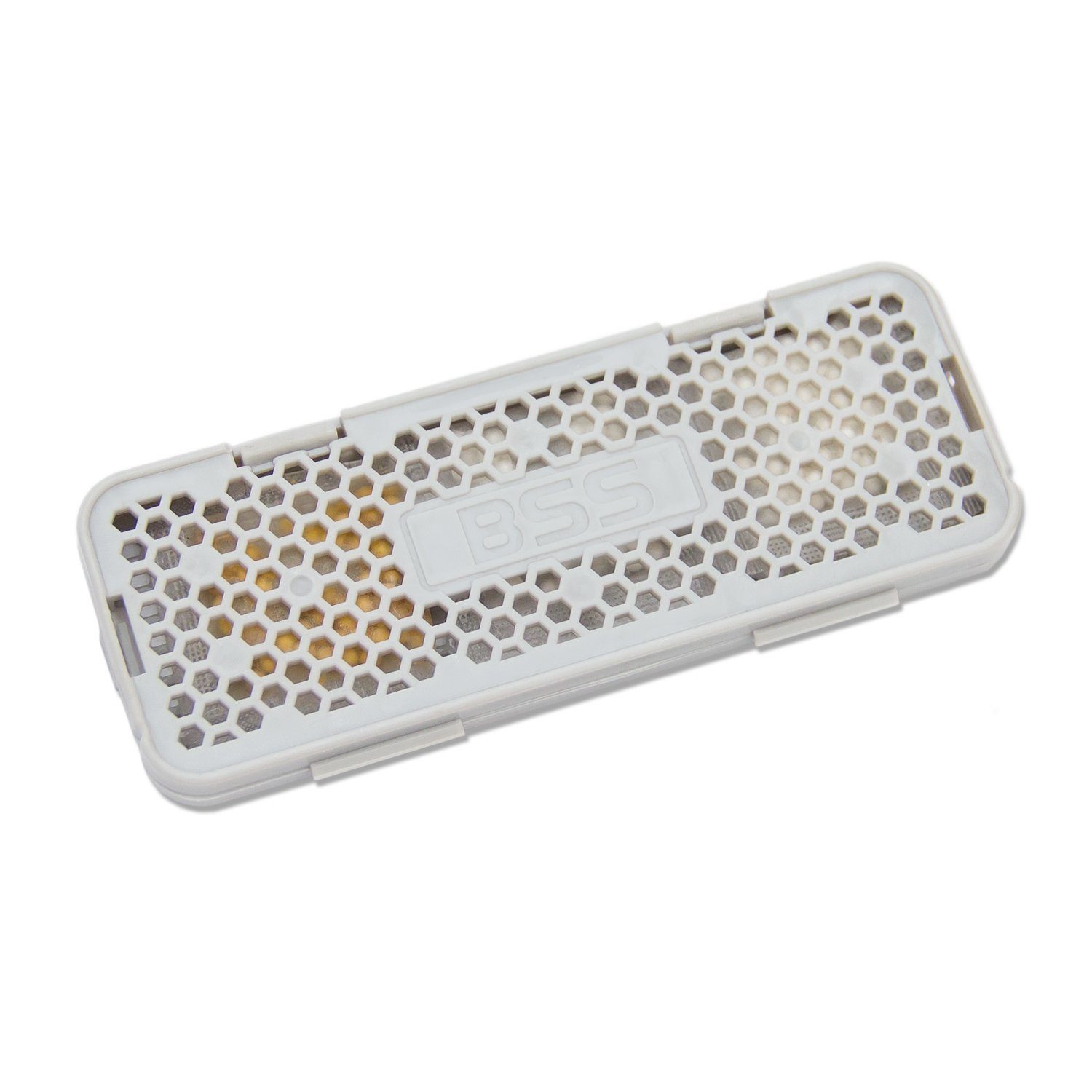 alfda Kombigerät Luftbefeuchter und -reiniger ALW350 mit HEPA-Filter & Aktivkohlevlies - max. 250 ml/h Befeuchtung, für 35 m² Räume, hygienischer Betrieb durch BSS-Stick mit Silberionen, Luftwäscher für Allergiker