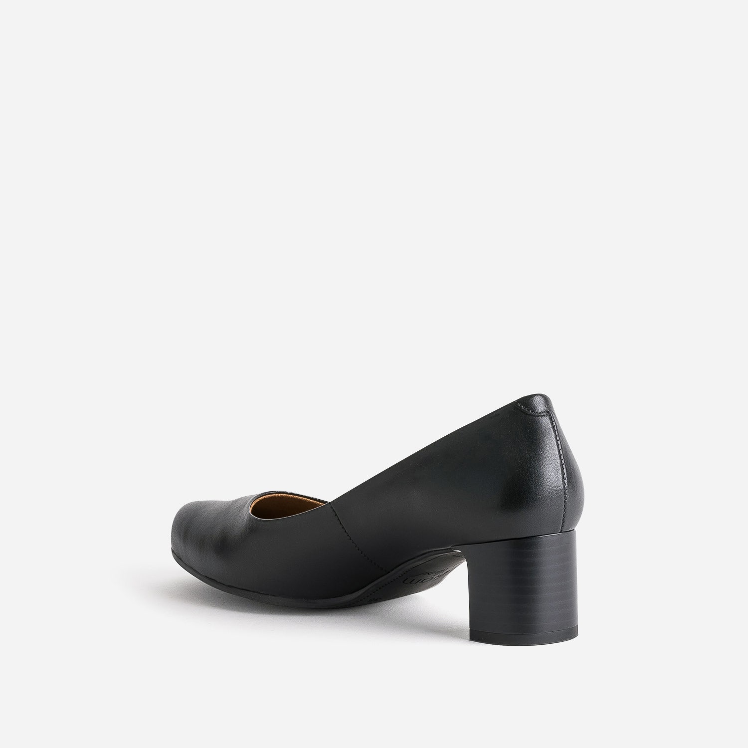 Escarpin ERAM FLEX noir en cuir