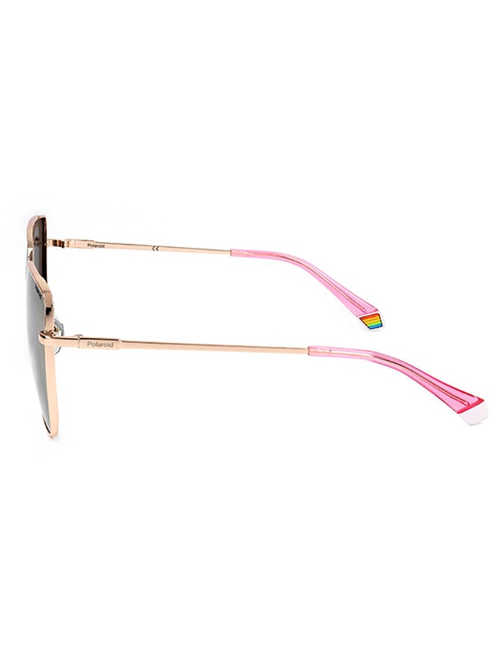 Polaroid Damen-Sonnenbrille in Roségold/ Rosa günstig kaufen 59