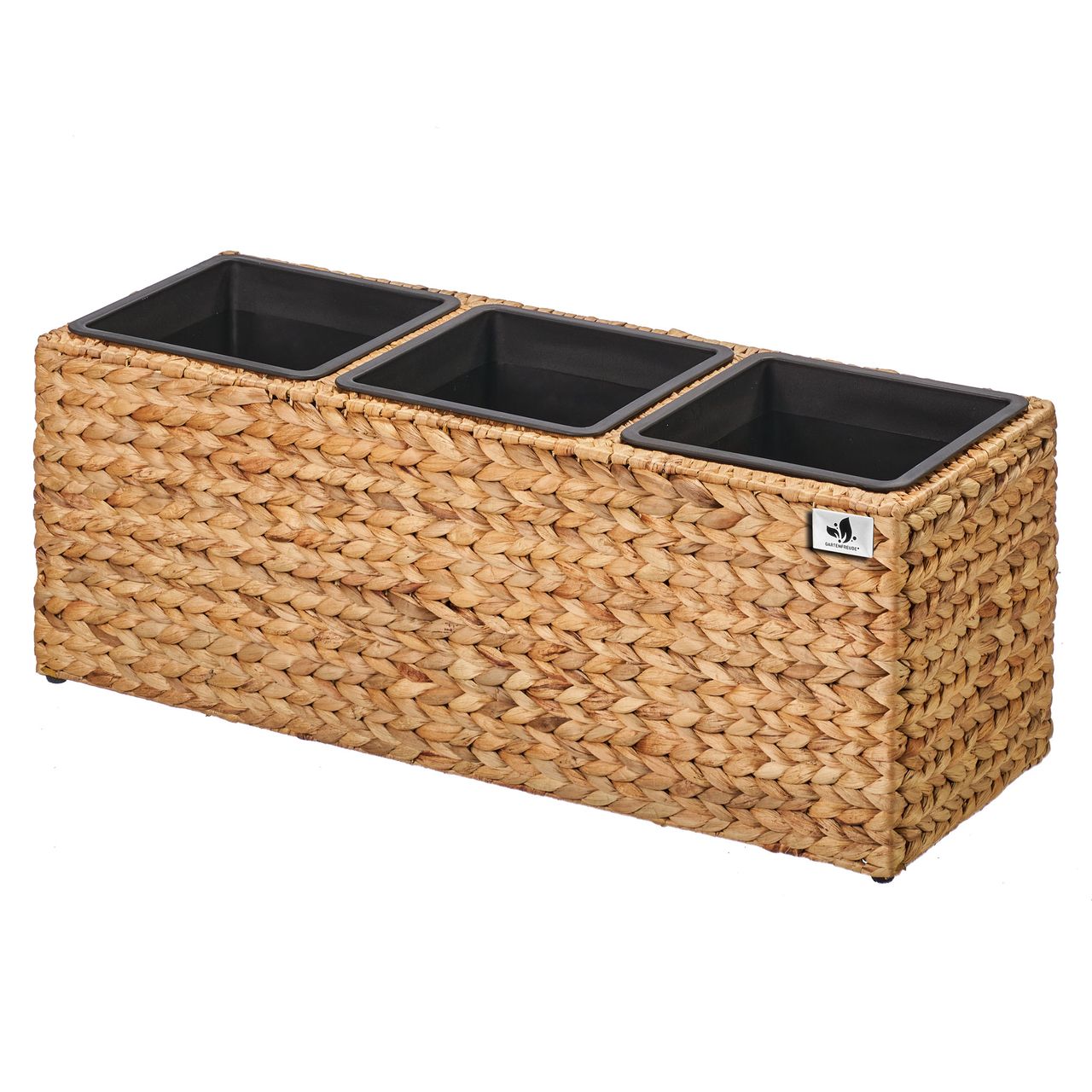 Weles Pflanzgefäß Wasserhyazinthe, 77 x 28 x 28 cm , naturfarben