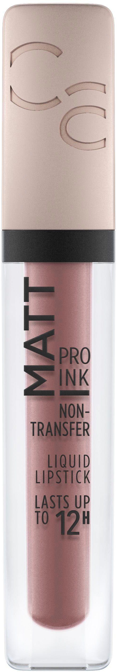Catrice Lippenstift Matt Pro Ink Non-Transfer Liquid Lipstick, 3-tlg.