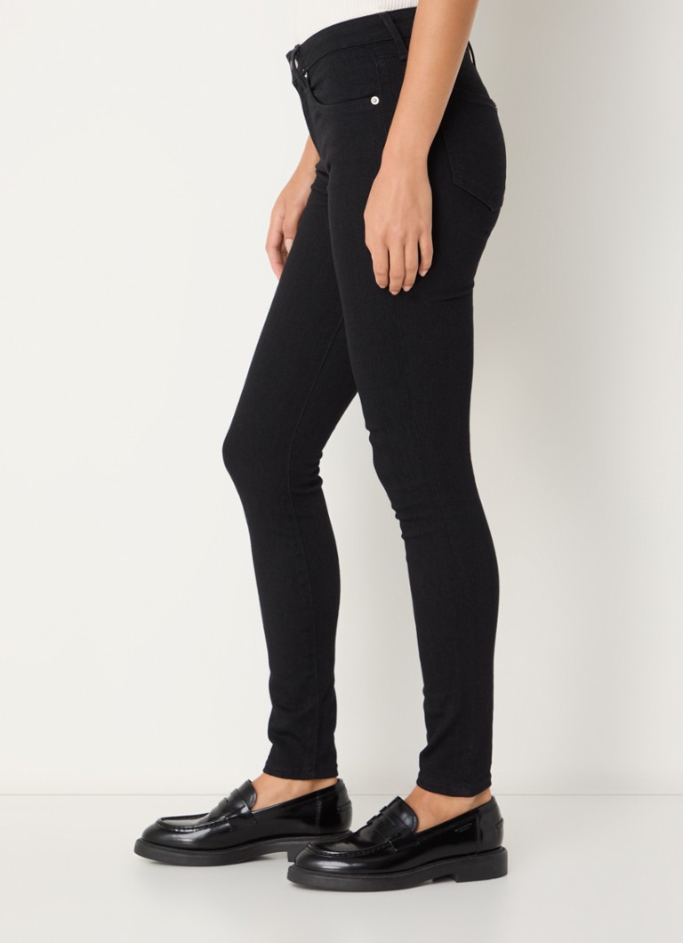 Blugi skinny cu talie joasă Tommy Hilfiger, din amestec de lyocell spălat