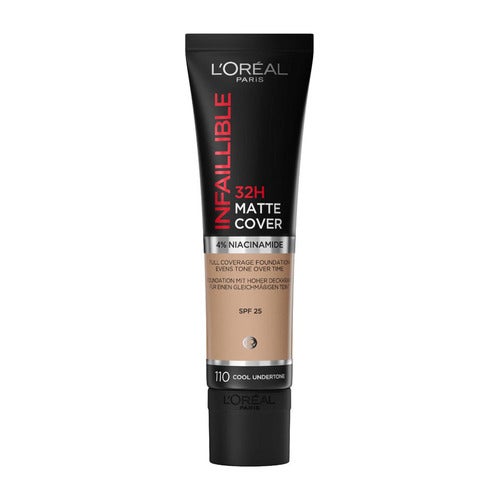 L'Oréal 32H Infaillible Matte Cover -meikkivoide 145 Warm 30 ml