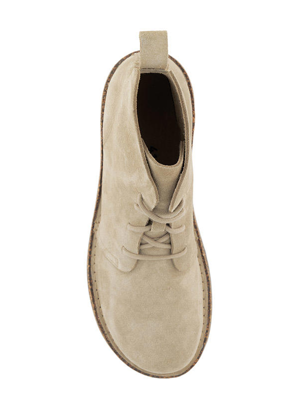 BIRKENSTOCK, Desert Boots Uppsala, Veloursleder Schmale Passform, taupe