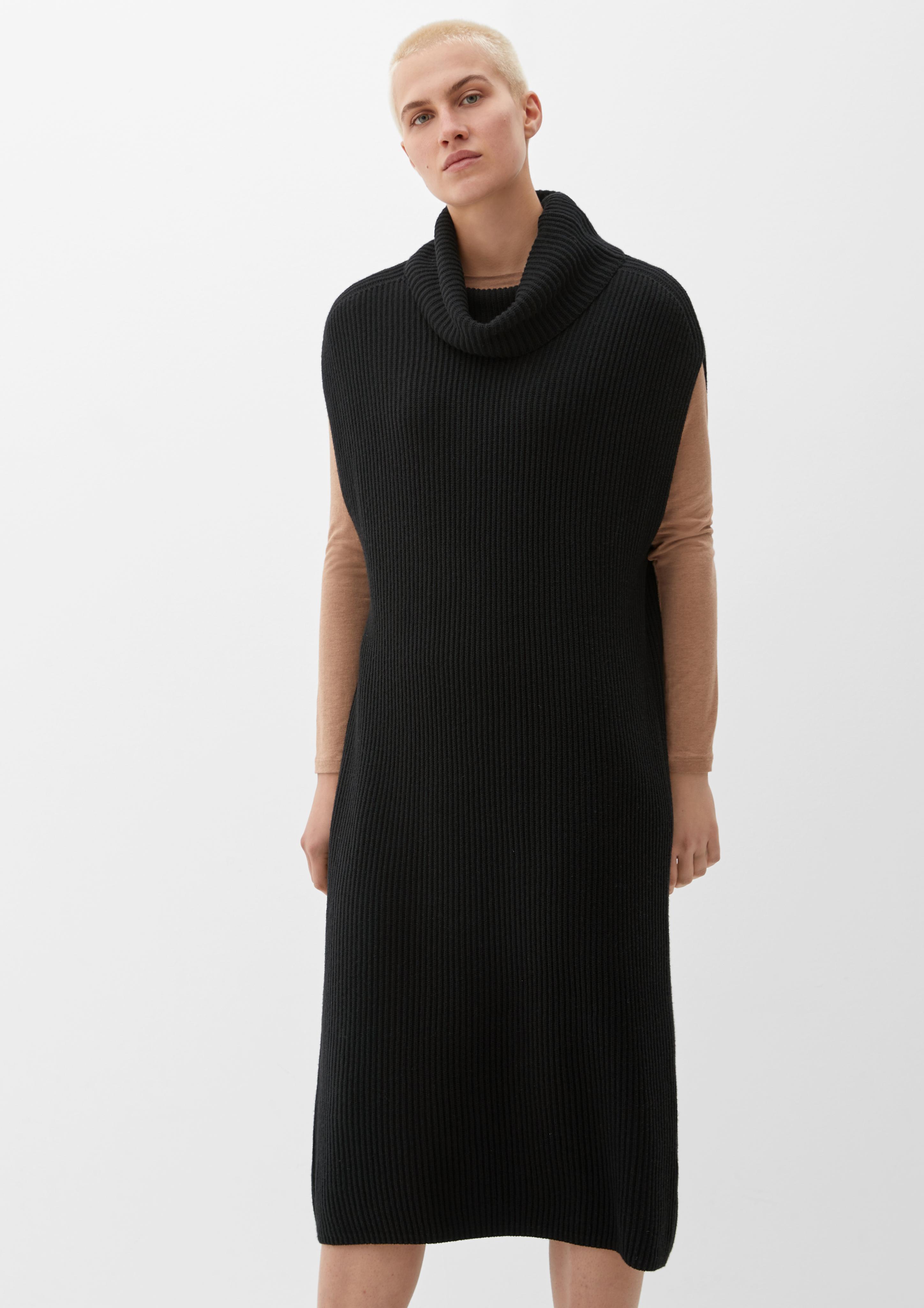 Ärmelloses Strickkleid  2120895-9999