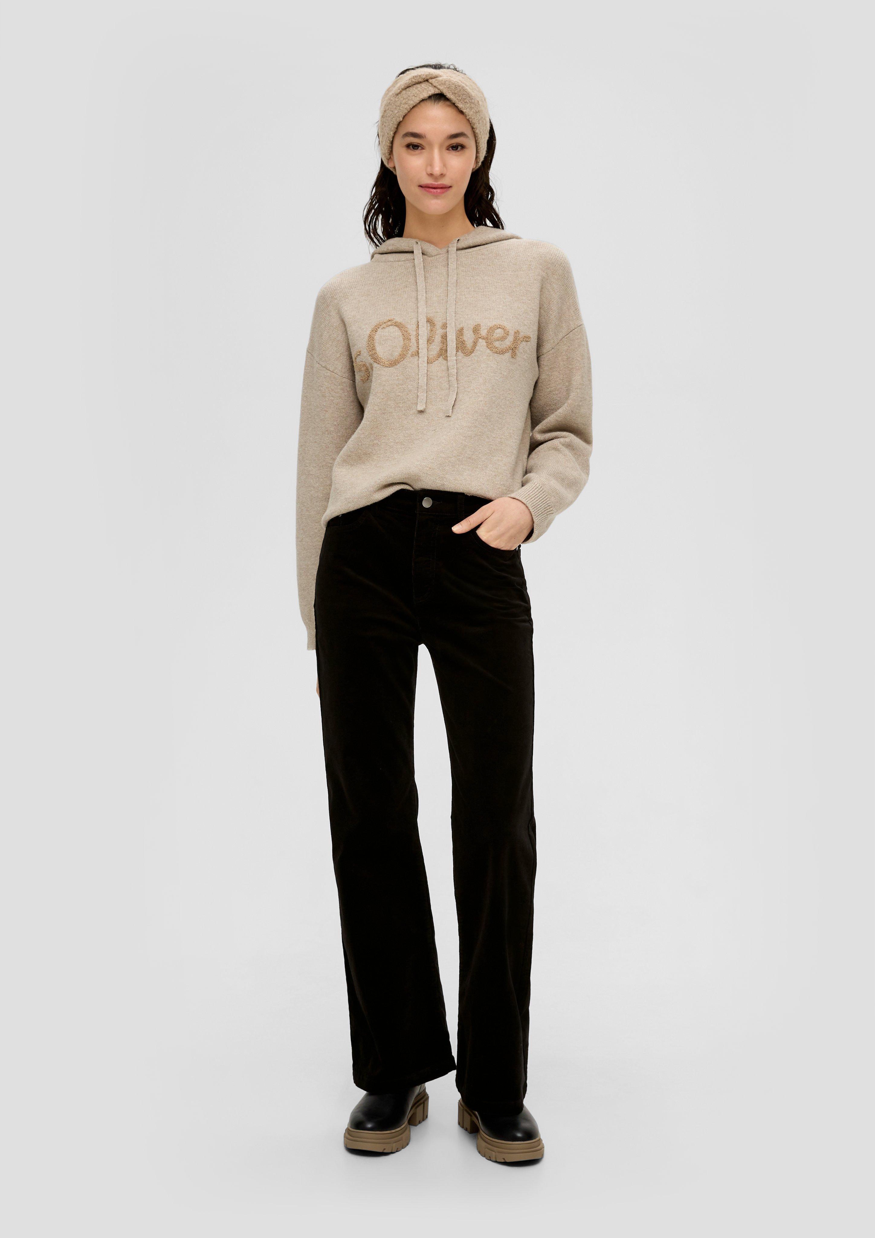 Slim: Cordhose aus Baumwollstretch  2135830-9999
