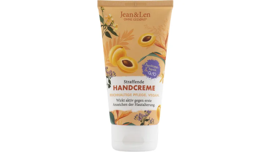 Jean&Len Handcreme Aprikosenkernöl & Q10 75 ml