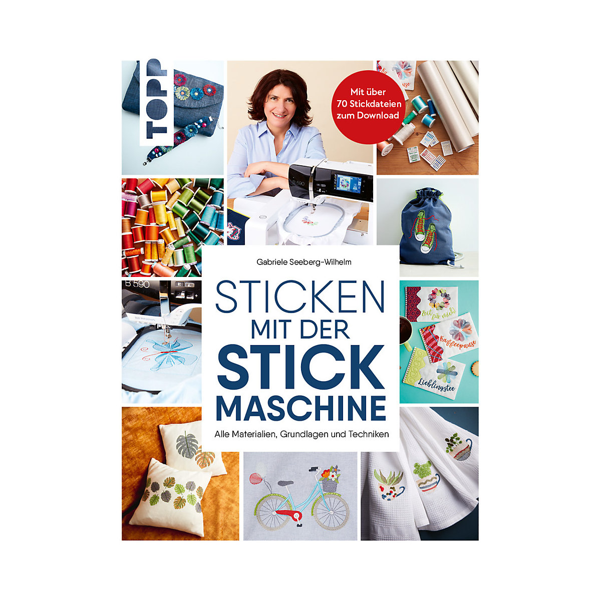 Sticken mit der Stickmaschine