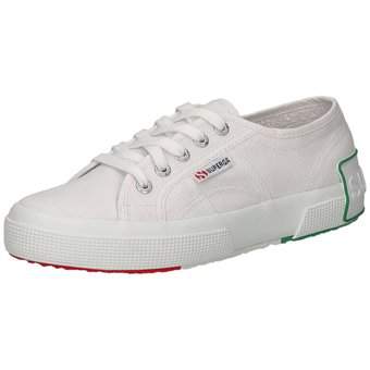 Superga Big Rubber Patch Sneaker in weiß