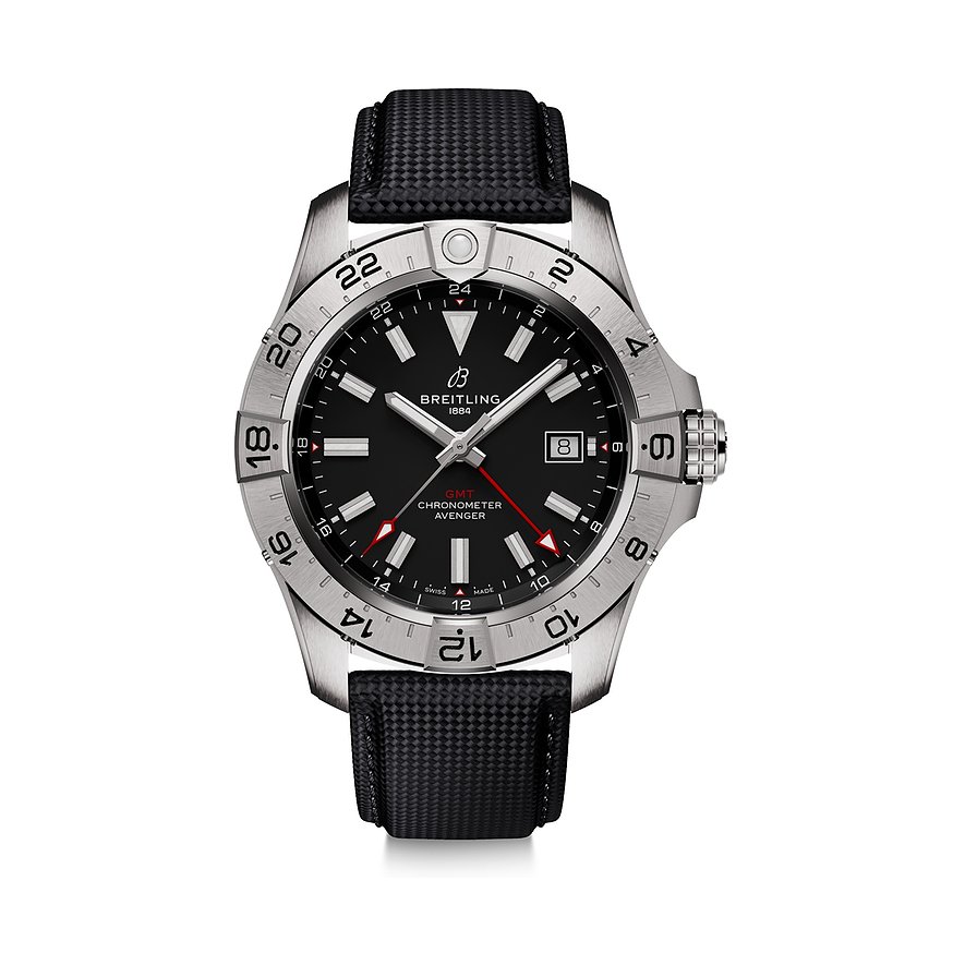 Breitling Herrenuhr Avenger Automatic GMT 44