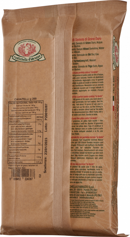 Rustichella Cavatelli 250g