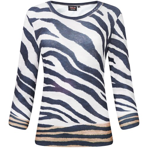 DAMEN SHIRT T-SHIRT 3/4 ARM