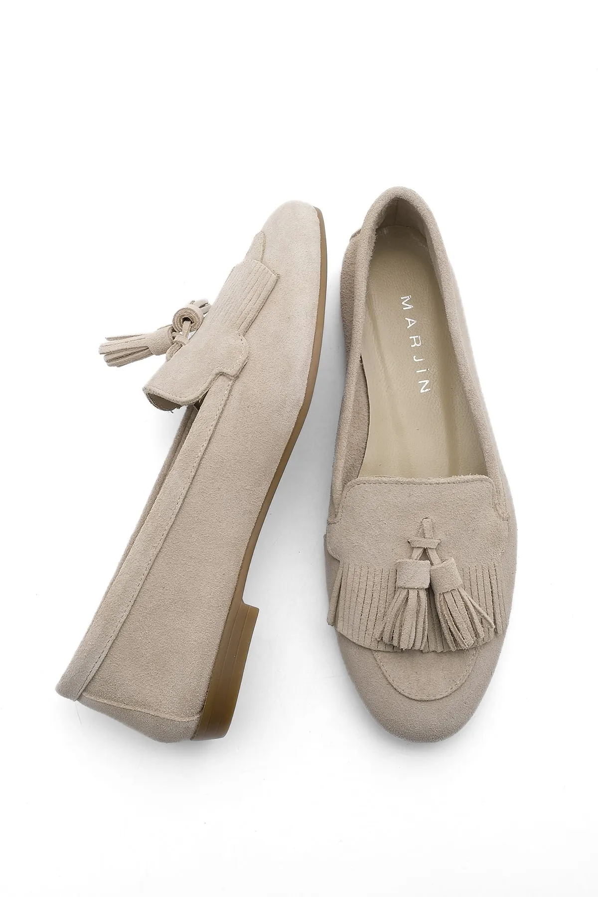 Marjin  Loafer - Beige - Flacher Absatz
