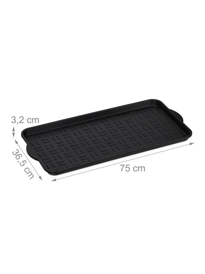 relaxdays 2x Schuhablage in Schwarz günstig kaufen onesize