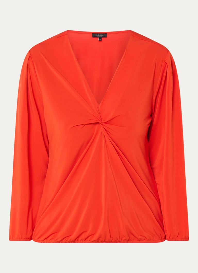 Claudia Sträter Top with draped detail