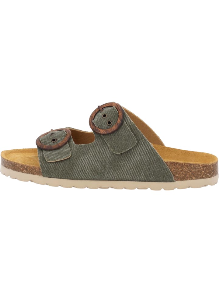 palado Pantoletten in olive günstig kaufen