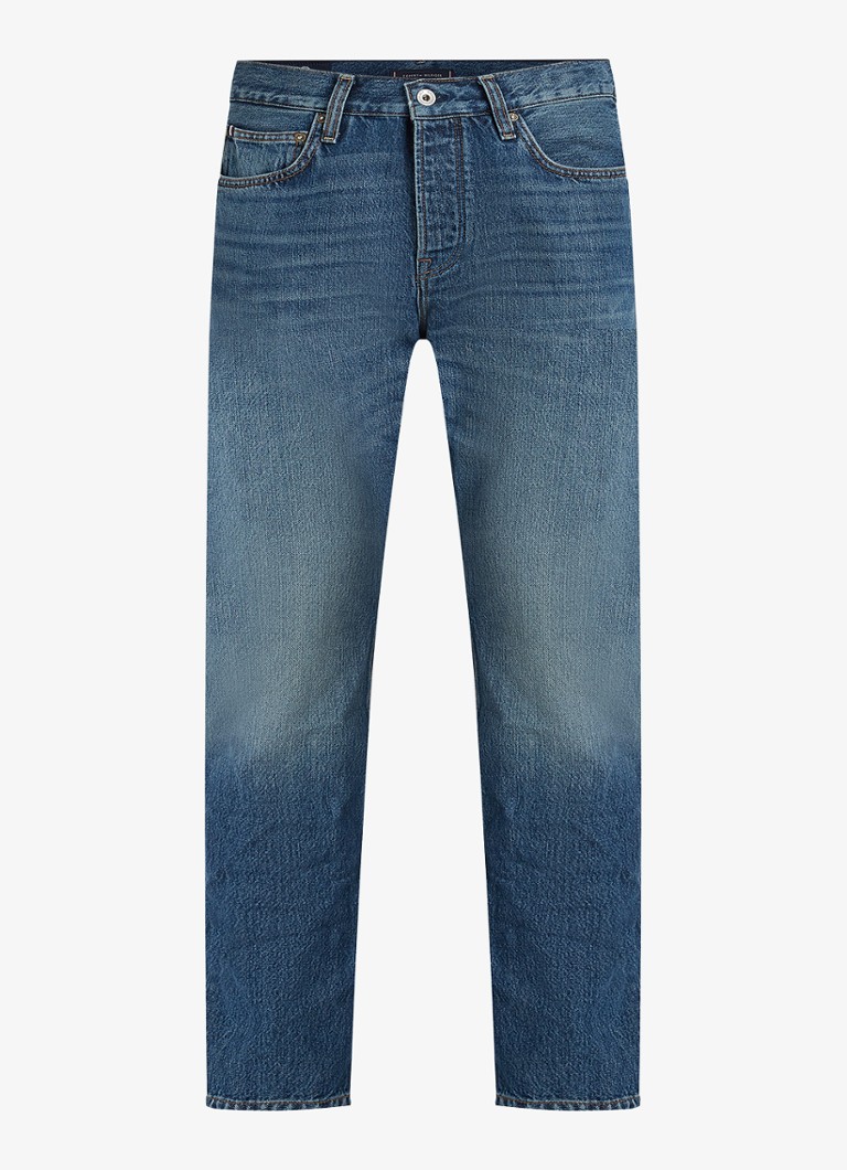 Jeansy Tommy Hilfiger Mercer z prostą nogawką, średnie wyblaknięcie