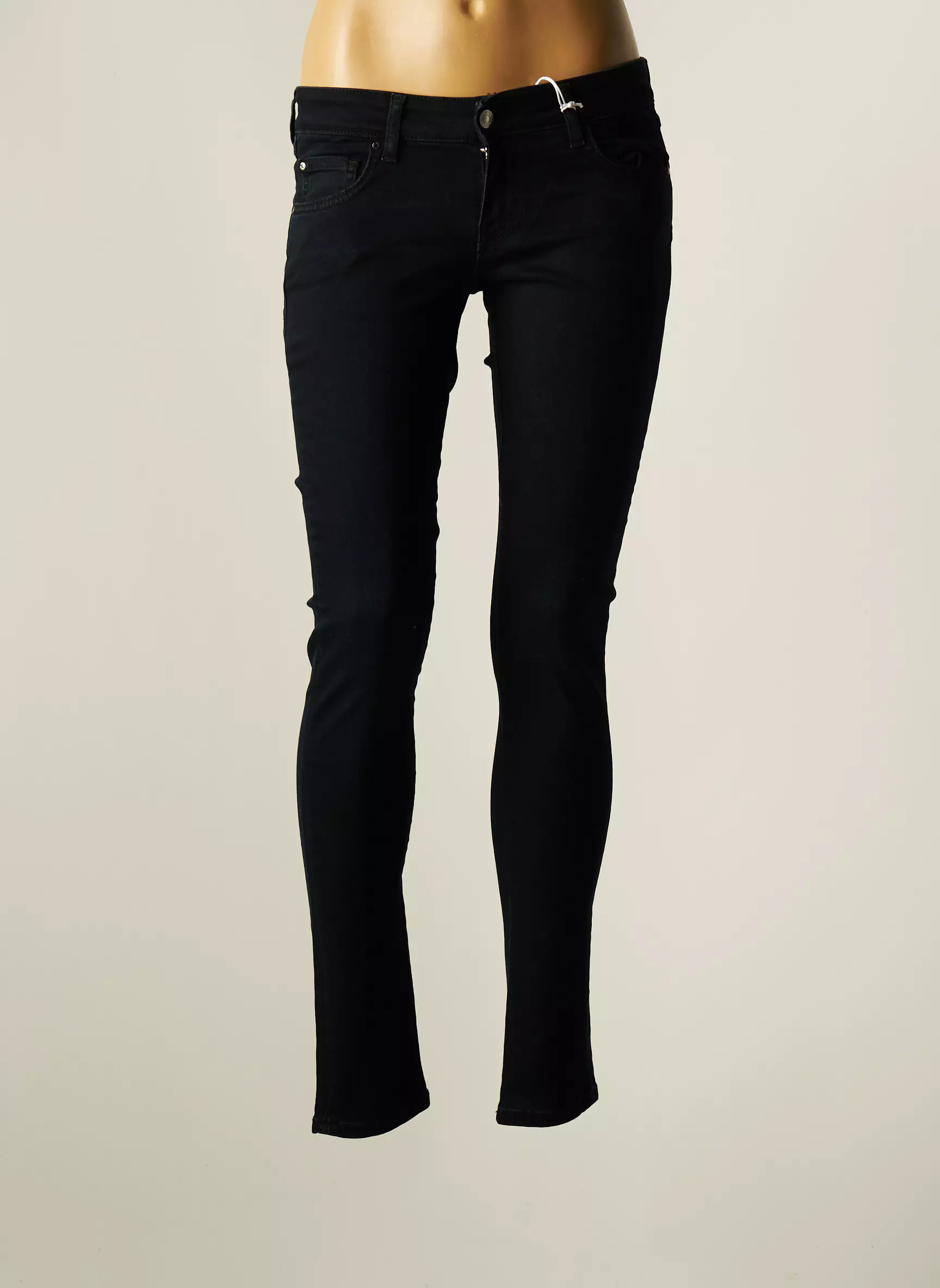 Guess Jeans Coupe Slim Femme couleur bleu