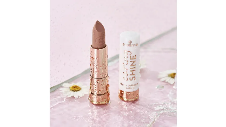 essence Lippenstift Caring Shine Vegan Collagen 206 - My Choice