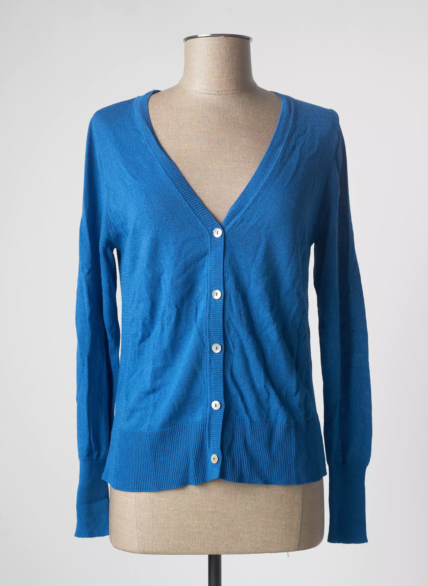 La Fee Maraboutee Cardigans Femme couleur bleu