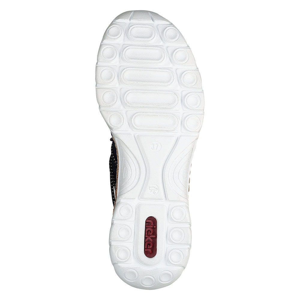 Rieker Damen Slipper marineblau
