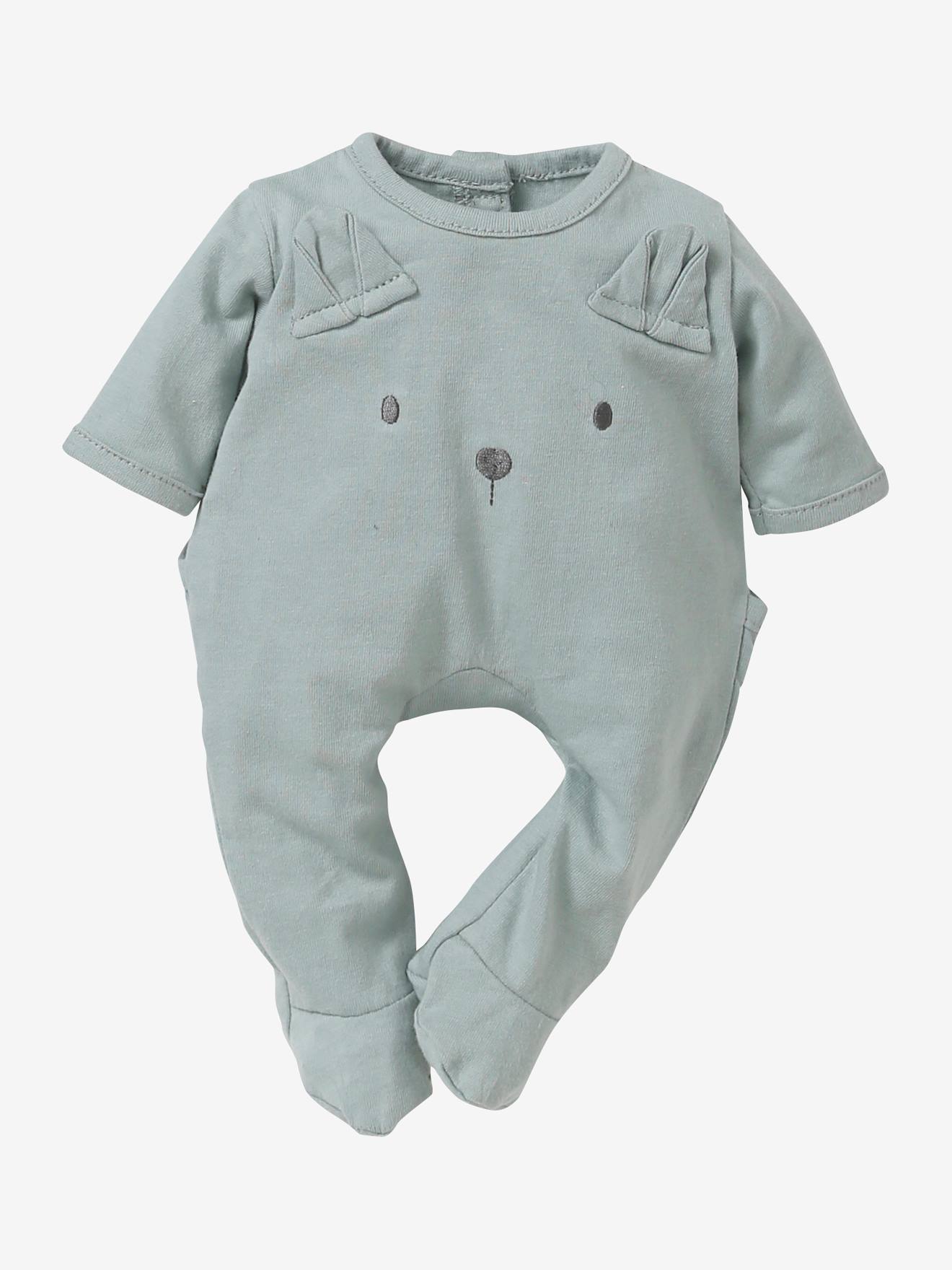 Vertbaudet Puppenkleidung, Junge - blau/mint 36 cm