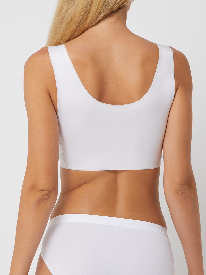 Bustier mit herausnehmbaren Cups Modell 'Pure Second me' in weiß