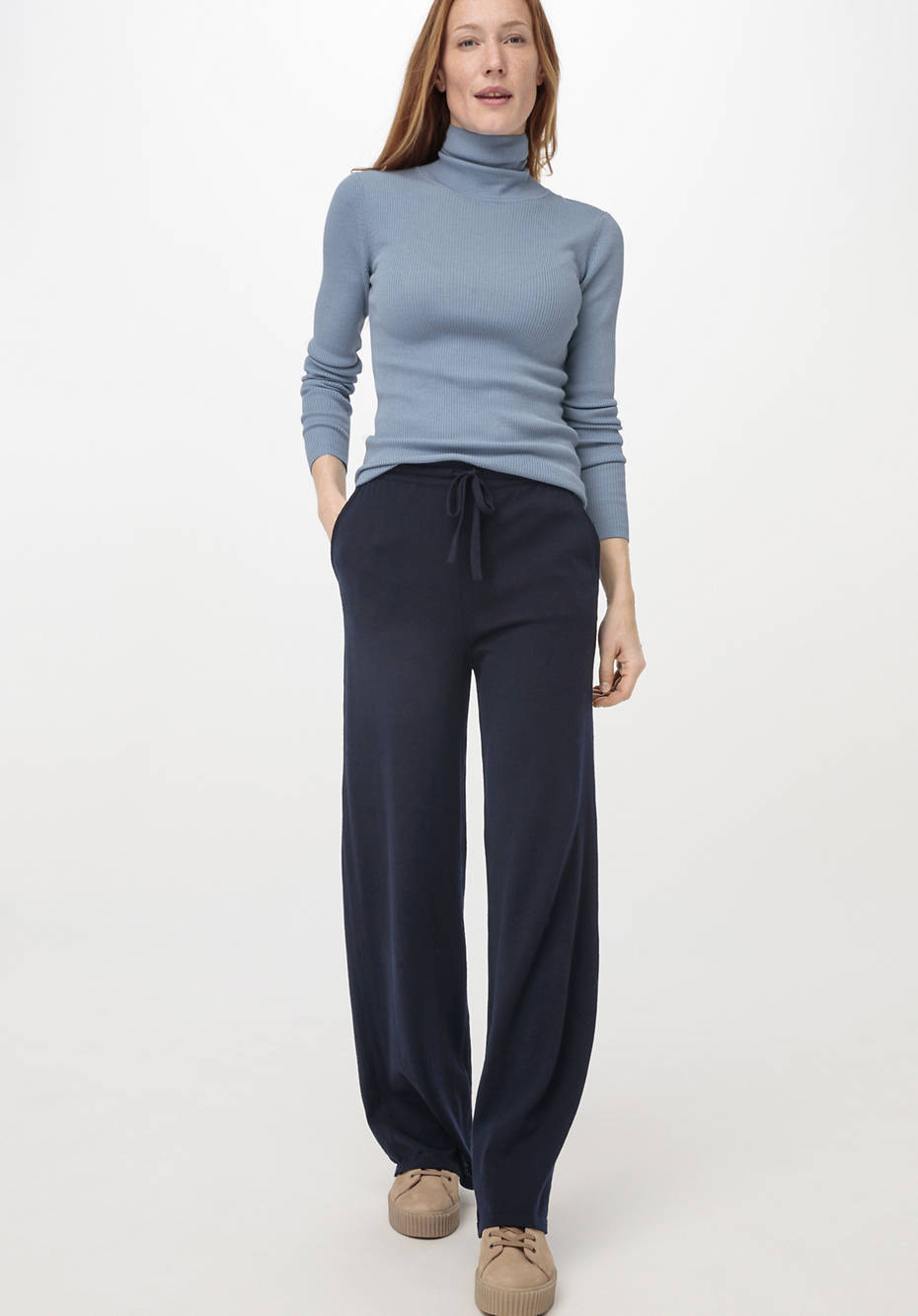 Strickhose aus reiner Bio-Merinowolle