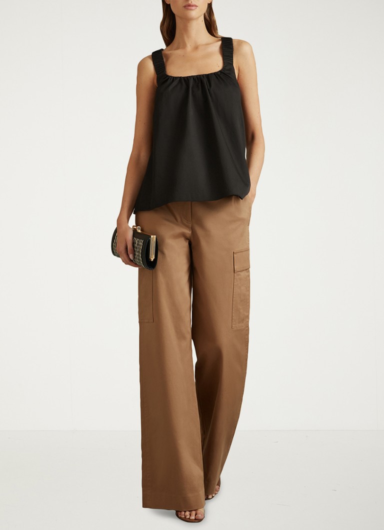 Reiss Corey top with ruffles