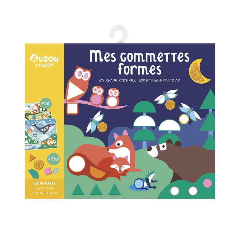 Pochette Mes gommettes formes - Auzou