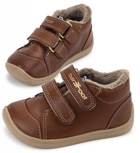 bar3foot Elf ~ Step MidCut Sneaker Warm ~ Brown