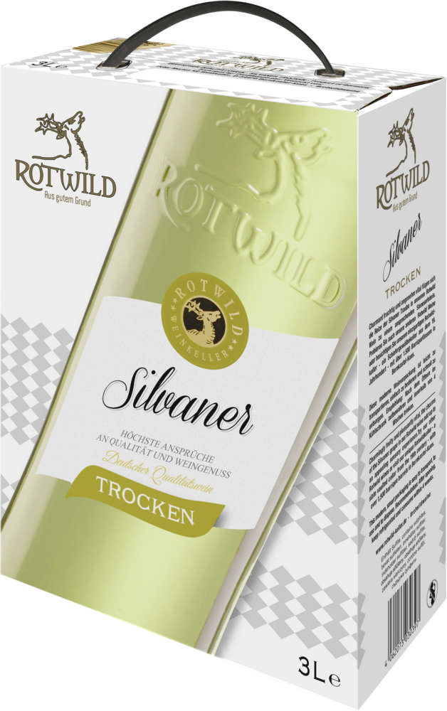 Rotwild Silvaner trocken 3,0l Bag in Box