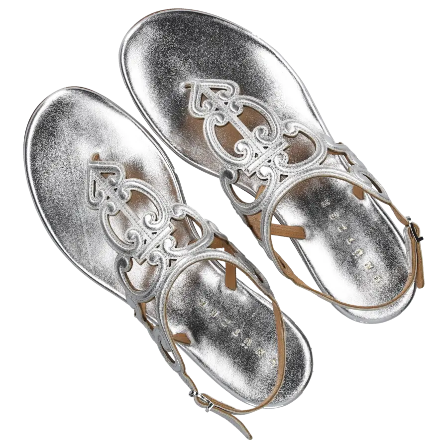 Unützer - Sandalen 772502 Kalbsleder - silber