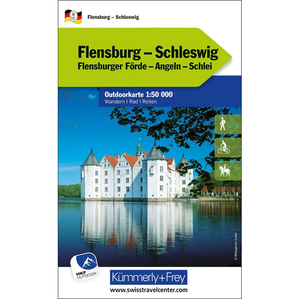 FLENSBURG - SCHLESWIG NR. 09 OUTDOORKARTE DEUTSCHLAND - Wanderkarte