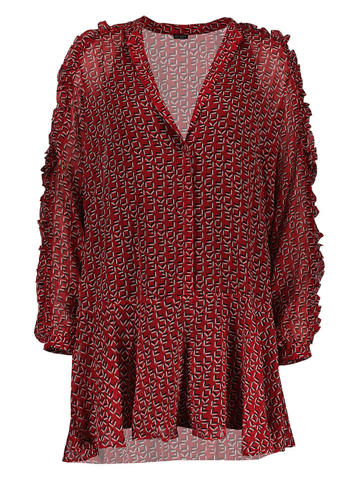 Guess Jeans Kleid in Rot günstig kaufen