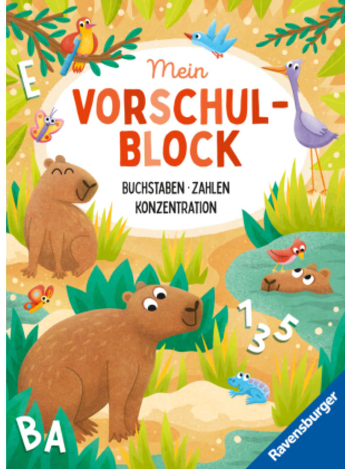 Ravensburger Verlag GmbH Buch - Mein Vorschulblock: Buchstaben, Zahlen, Konzentration günstig kaufen onesize