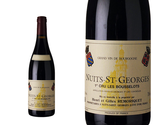 Henri et Gilles Remoriquet Nuits-Saint-Georges 1er Cru les Bousselots 2017 Bourgogne Nuits Saint Georges 1er cru