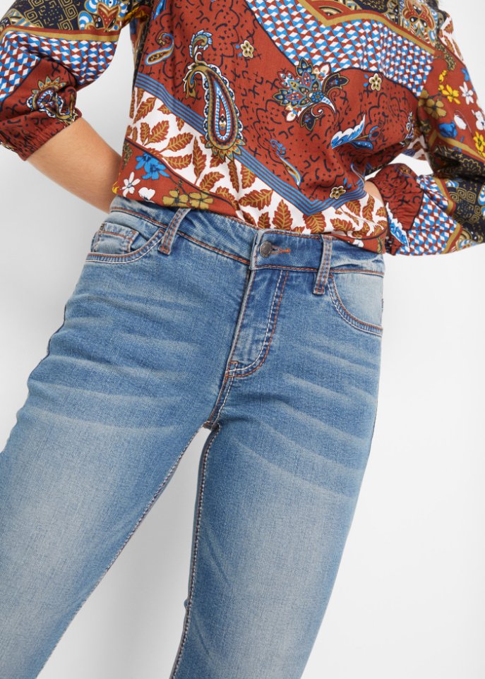 Stretch-Jeans, Straight