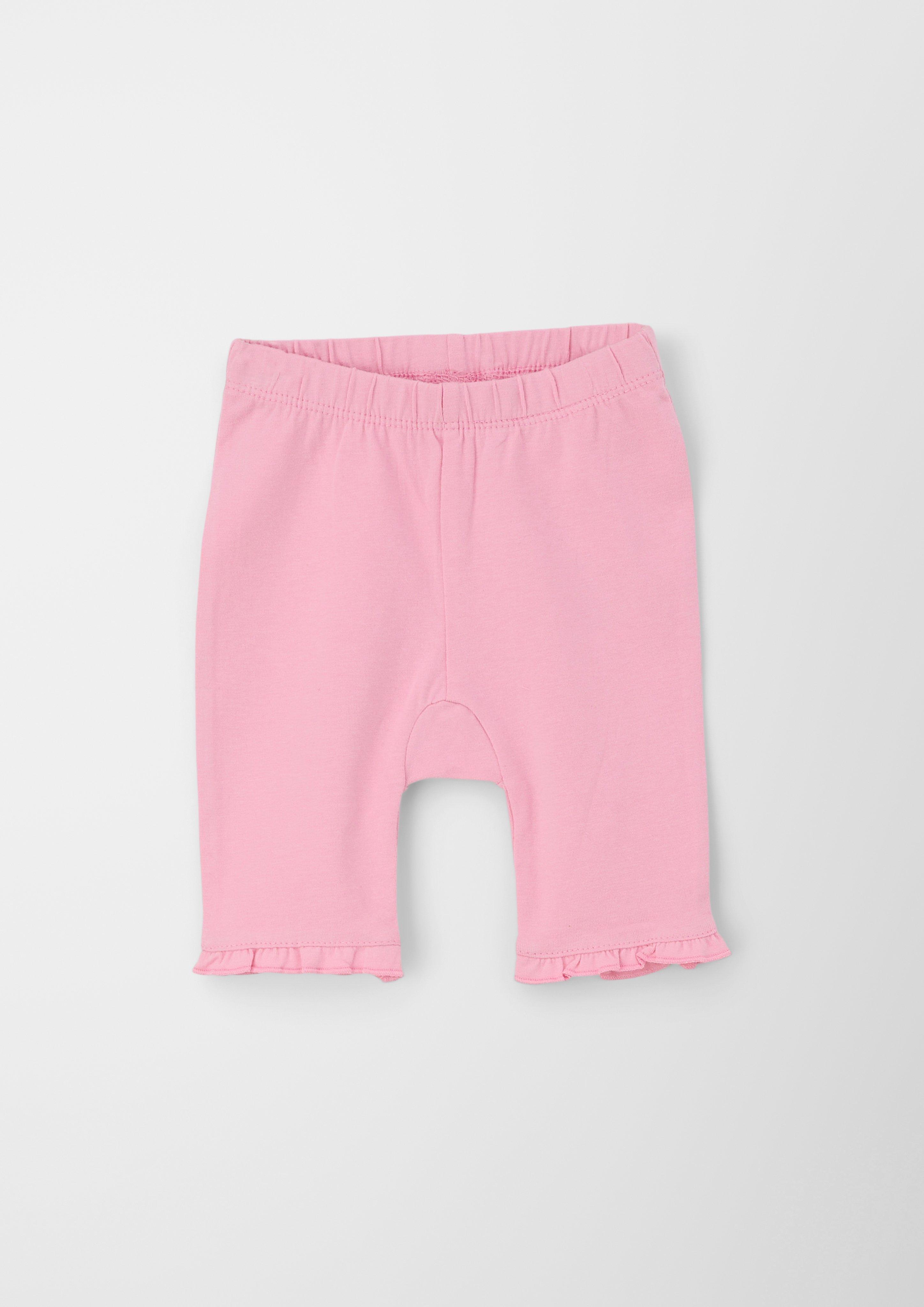 Capri-Leggings mit Rüschen  2130627-4325