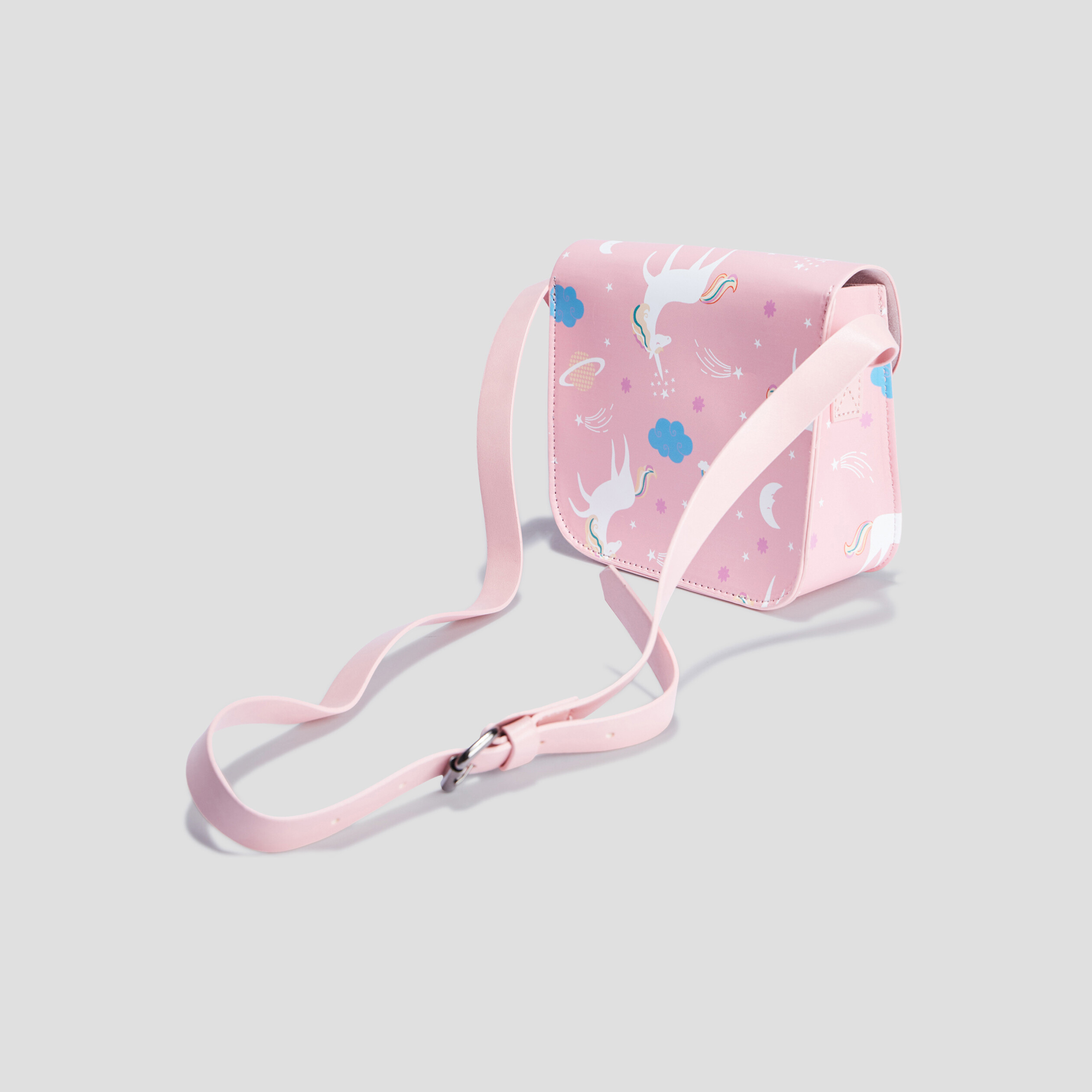 Sac bandoulière rose fille | La Halle