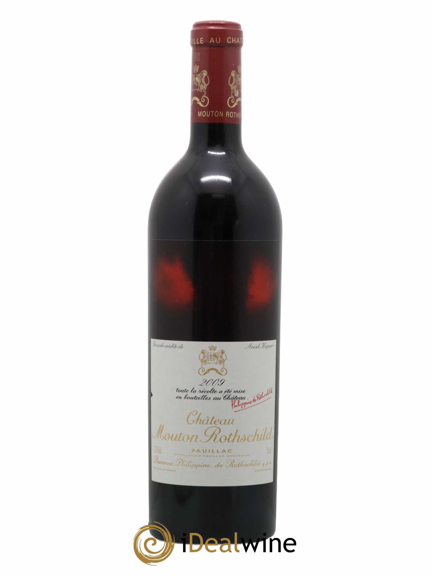 Château Mouton Rothschild 1er Grand Cru Classé  2009 - Lot de 1 Bouteille