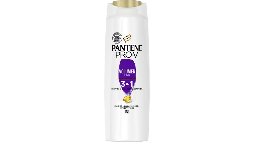 Pantene PRO-V Haarshampoo 3in1 Volumen Pur 250ml 250 ml