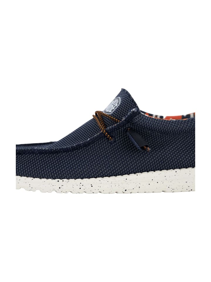Hey Dude Mokassin Schnürschuhe in Blau günstig kaufen