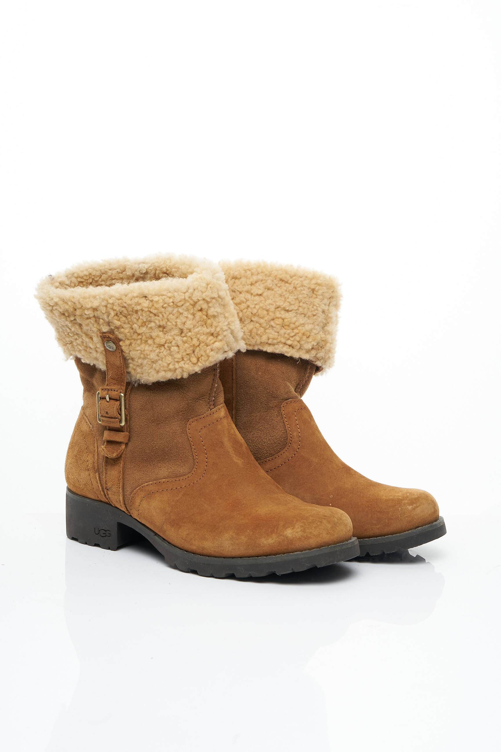 Walter Steiger Bottines Femme couleur beige