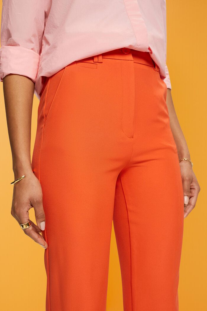 Ausgestellte Retro-Hose mit hohem Bund