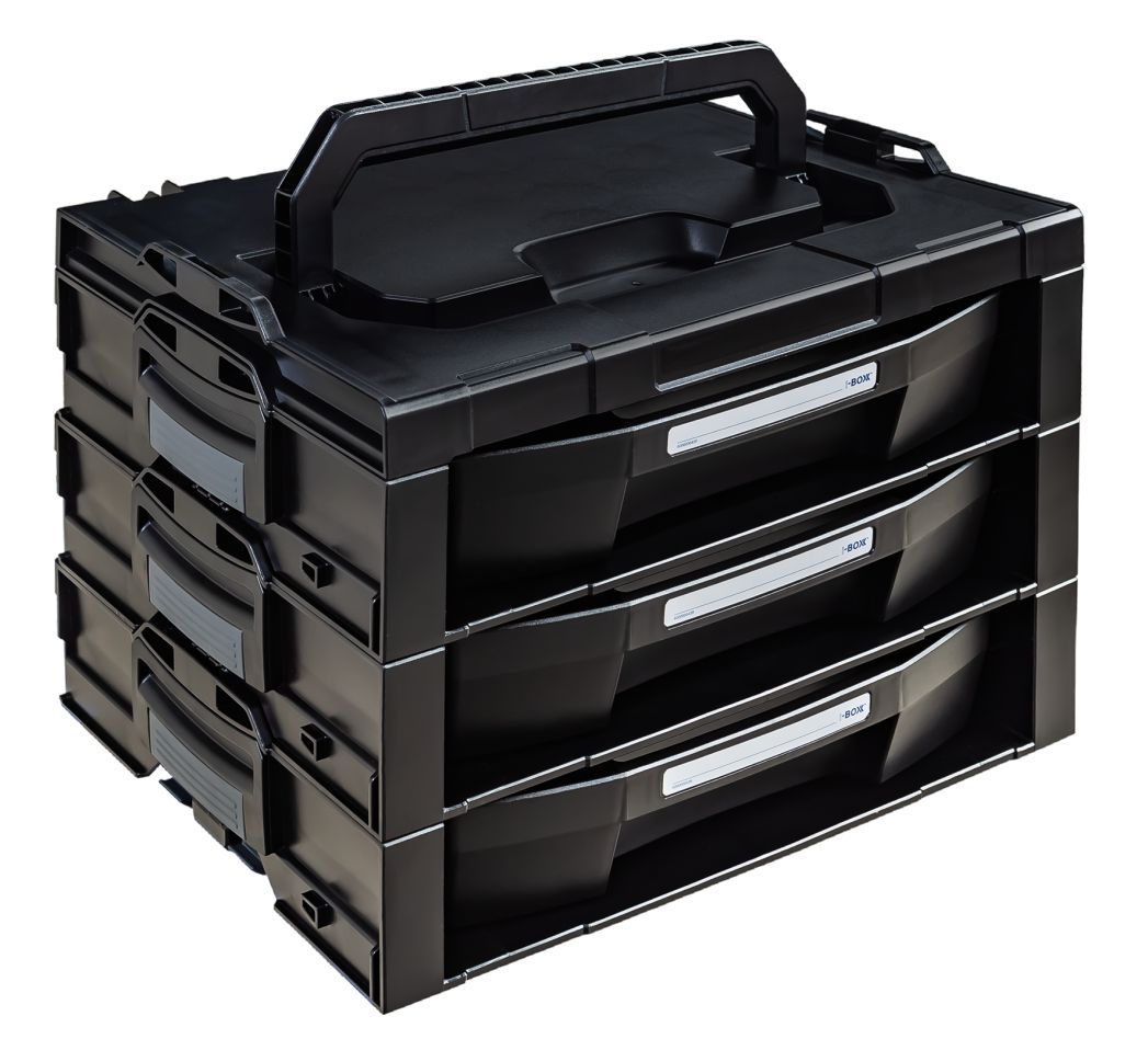 L-Boxx 6100000338 i-BOXX Rack 3-delt blok BSS