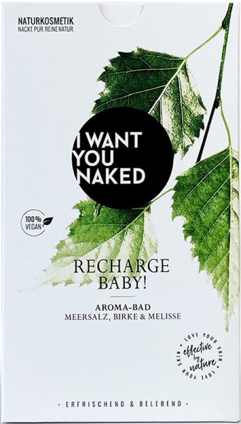 I Want You Naked Birke & Melisse Badezusatz